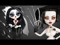 3 Hauntingly Beautiful Dolls Makeovers: Lady Dimitrescu, Morticia Addams, and Corpse Bride! 🖤👻