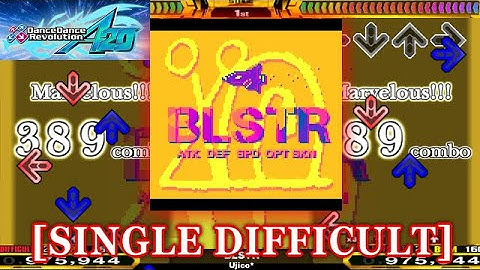 【DDR A20】 BLSTR [SINGLE DIFFICULT] 譜面確認＋クラップ