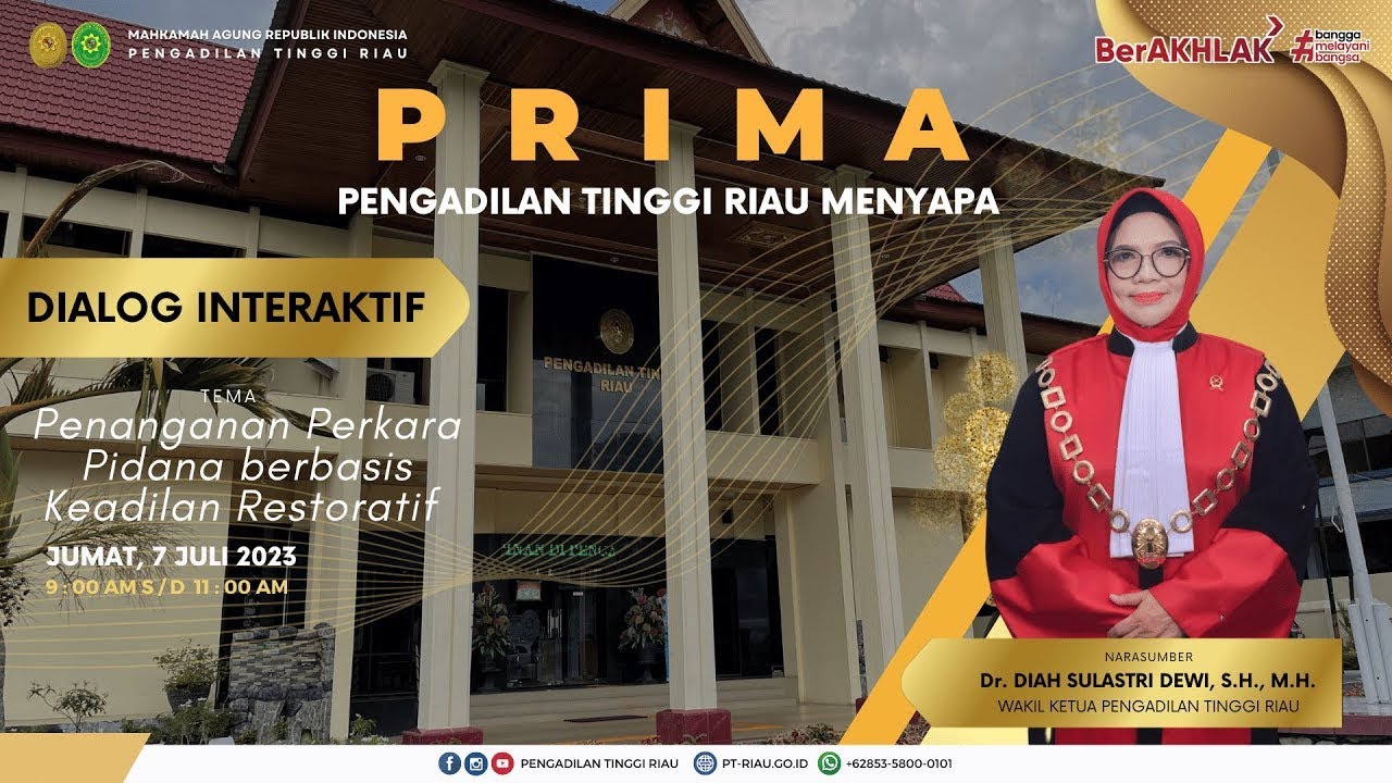 PRIMA (Pengadilan Tinggi Riau Menyapa)