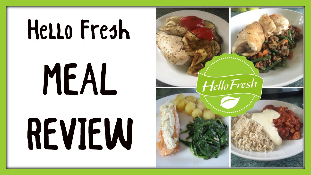 Hello Fresh Meals - YouTube