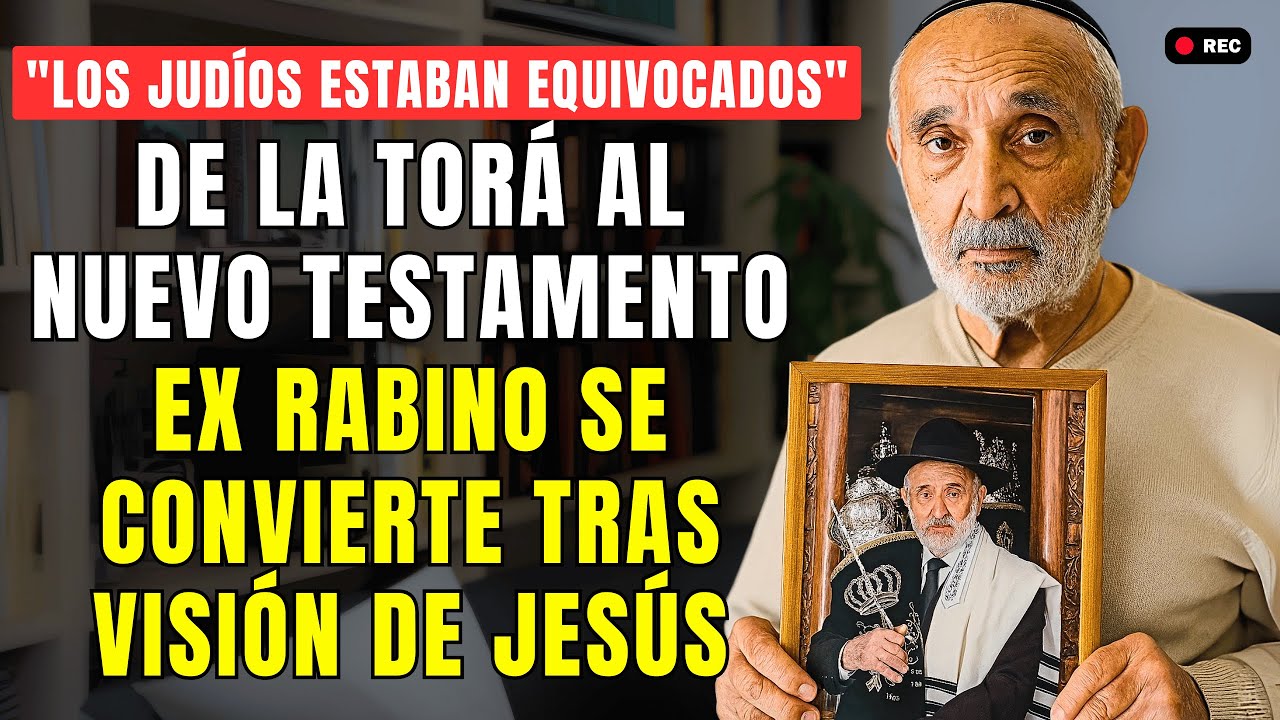Rabino judío se convierte al cristianismo después de experiencia con Jesús TESTIMONIO DE CONVERSIÓN