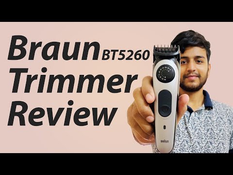 Braun BT5260 Trimmer Review