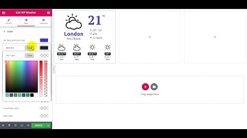 WP Weather Elementor addons by WPAddons
