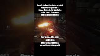 Mech Battles and #spaceopera #metal #progressivemetal #melodicdeathmetal #armoredcore6