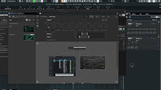 Cubase modulation(Ableton like) with Reaktor + Freestyle