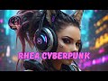 Rhea cyberpunk light sandwave music cyberpunk