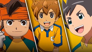 TODOS LOS OPENINGS del ANIME de INAZUMA ELEVEN 4K