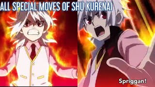 All Special Moves Of Shu Kurenai