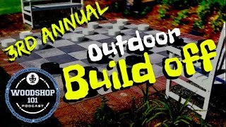 Woodshop 101 #153 : 3rd Anniversary Build Off @Woodshop101Podcast