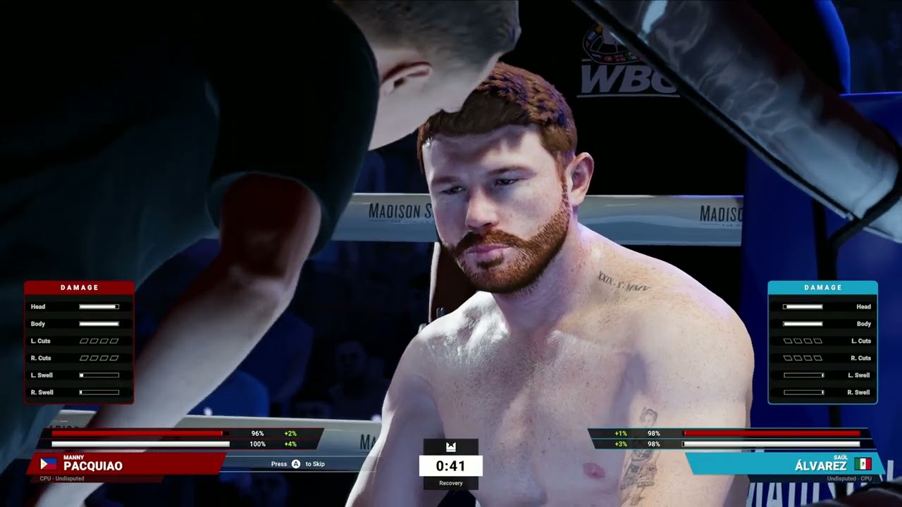 Undisputed Manny Pacquiao Vs Saul Alvarez Fight Simulation