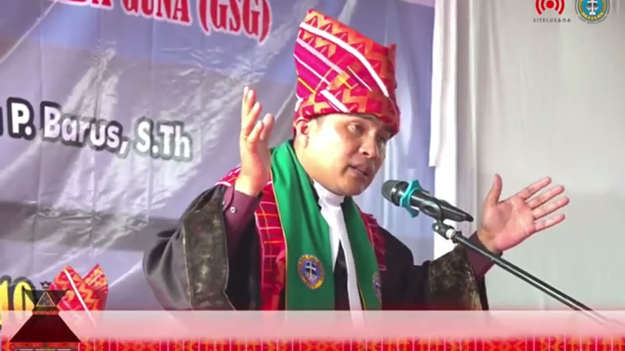 Khotbah Pdt Elba P. Barus, S.Th. - GBKP, memberikan semangat, seru, penuh dgn pesan mendalam, humor