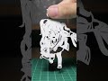 切り絵でコユキをつまむ動画~"-Blue Archive- Koyuki"paper cut-outs~