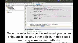 Netbeans - Retrieving the Selected Object from the JComboBox
