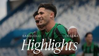 Sassuolo vs Cesena highlights (3-0) - Coppa Italia