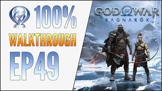 [EP49] God of War Ragnarok 100% Walkthrough - Myrkr Tunnels
