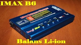 Imax B6, зарядка литиевых батарей, балансировка