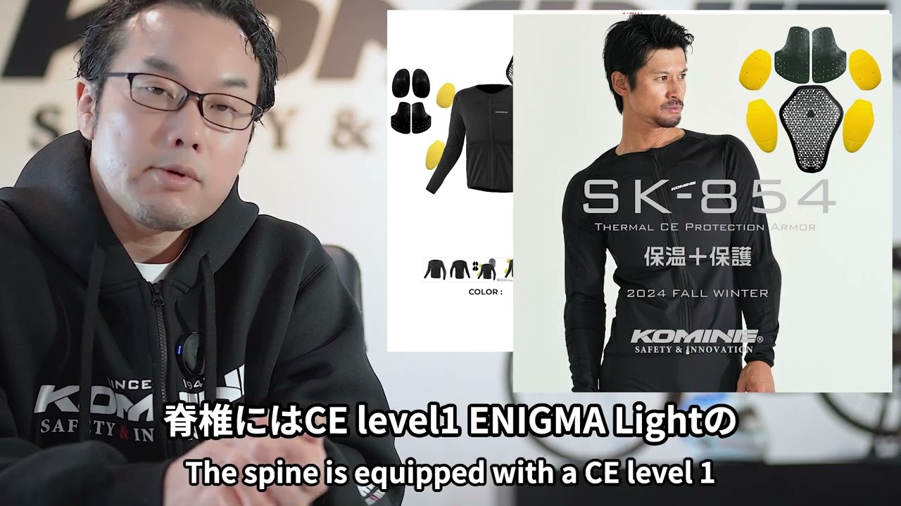 カズキチ様　ご相談ページ SK-854 保温インナー用の保温伸縮素材を用いて開発した秋冬用サーマル