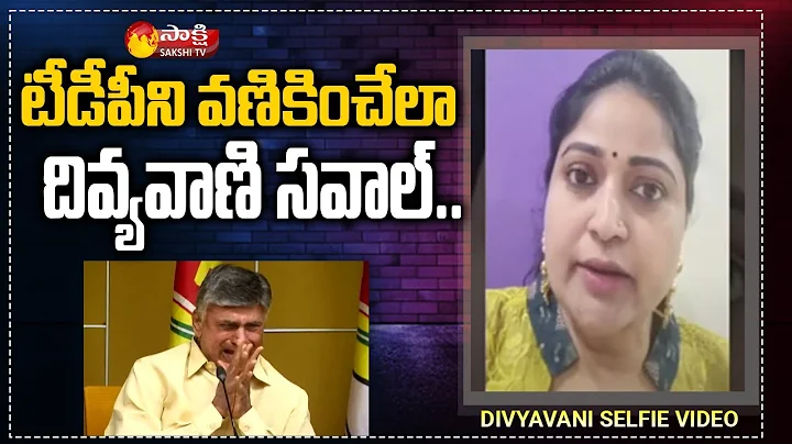 Divyavani Comments On TDP | TD Janardhan | Yellow Media | Sakshi TV
