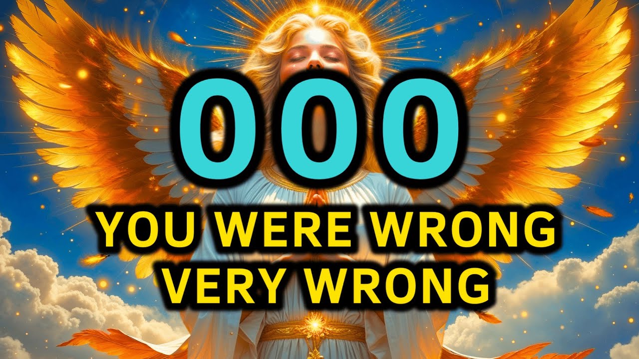 🕊️000 CHOSEN ONES, YOU WERE WRONG… VERY WRONG — WATCH FAST!