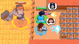 DANI PAULA JESSIE 0, piper . Wins  Fails  Glitch ep, 1 survived! brawl stars funny moments . 705, .