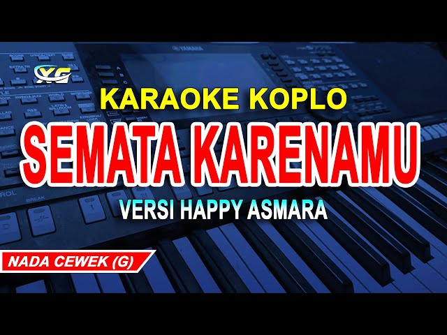 Just Because of You Koplo Karaoke (Happy romance version) Female Tone class=