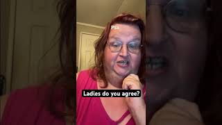 Does anyone agree with her? #short #menandwomen #short #relationshipadvice