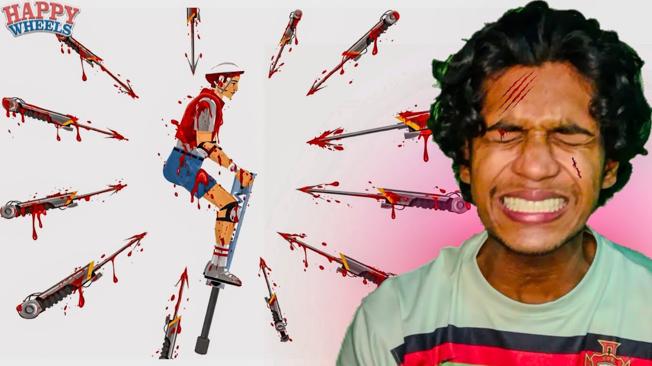 HAPPY WHEELS MADE ME LOSE MY MIND 💀 | OBITO GAMING 