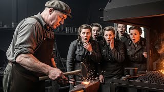 'We've Never Seen Men Like This!' — German Women POWs COULDN'T Stop Staring at British Blacksmiths