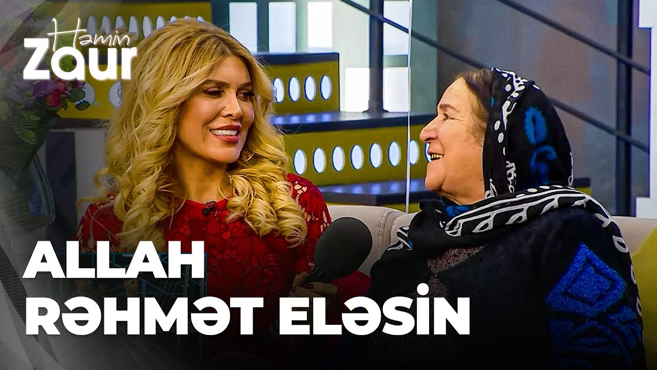Həmin Zaur | Zaur Kamal Xoşqədəm Hidayətqızıya başsağlığı verdi | İllər öncə verilişimizə gəlmişdi