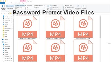 [ 4 Ways] How to Password Protect an MP4 Video File in Windows 10