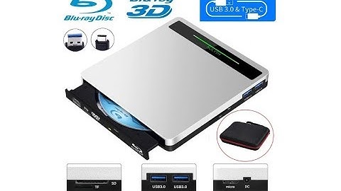 NOLYTH Blu-Ray Drive USB 5-in-1 External Blu Ray Drive Player Burner