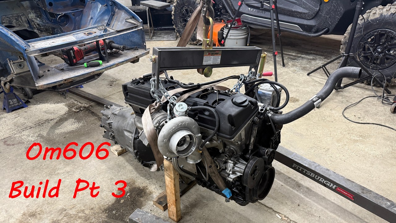 Om606 build Pt 3 + First start
