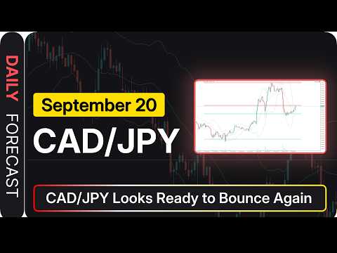 Prakiraan Harga CAD/JPY Hari Ini, Analisis Teknikal (20 September): CAD/JPY Tampaknya Siap untuk Memantul Kembali