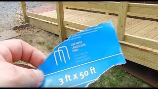 How to make Landscaping Pins