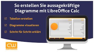 So Erstellen Sie Aussagekraftige Diagramme Mit Libreoffice Calc Youtube