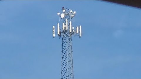 Newer cell tower with an fh-324 or ILS-3400 beacon