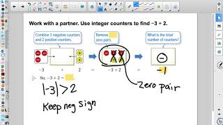 8:29 1 2 Adding Integers A