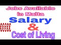 Jobs in Malta: How much the SALARY and COST OF LIVING!!!!