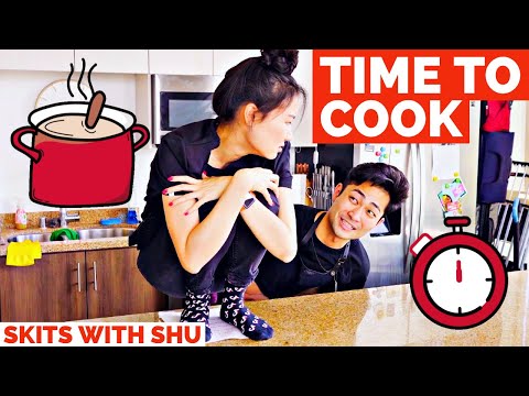 BEING A CHEF ft. HWOO || Skits With Shu