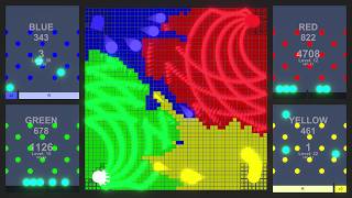 *LIGHT SUPER MANAGER VS PENTASHOT 2*  | GREEN VS RED VS BLUE VS YELLOW 🔴🟢🟡🔵 screenshot 3