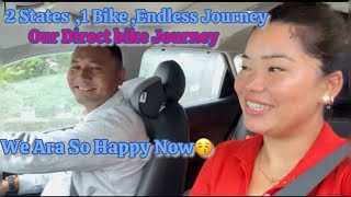 We Are So Happy Now||2 States,1 Bike, Endless Journey Jaipur To Dharamsala||Our Direct Bike journey