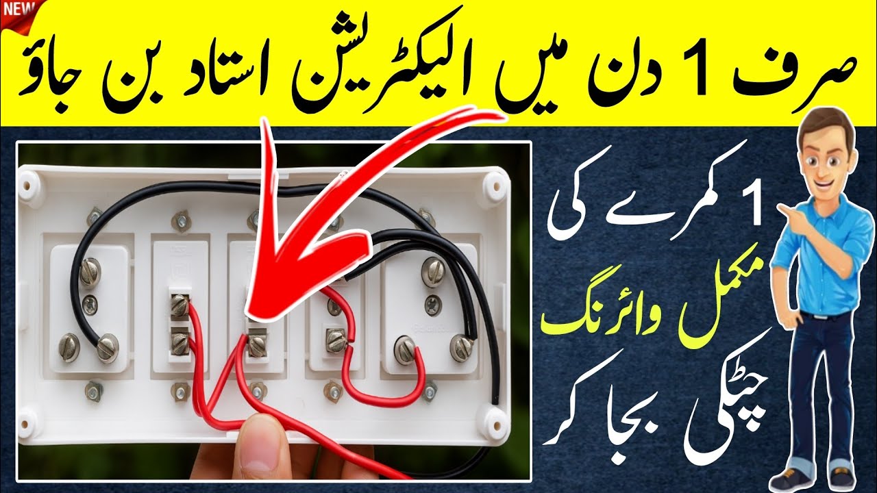 Room Riring Room Wiring Made Easy | Anyone Can Do It!