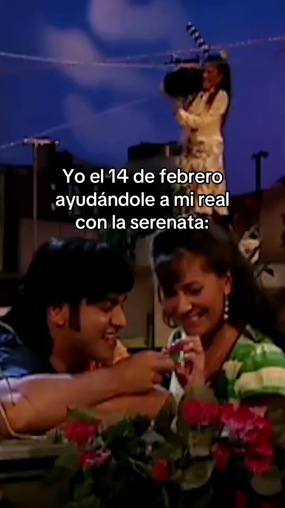 Yo el 14 de febrero ayudándole a mi real con la serenata #originales ❤ #MaríaDeTodosLosÁngeles