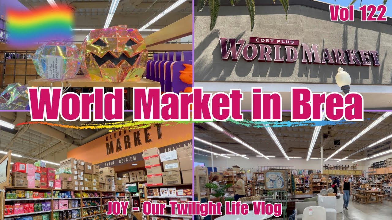 Vol122 - World Market in Brea | Exploring Unique Products ! 😃