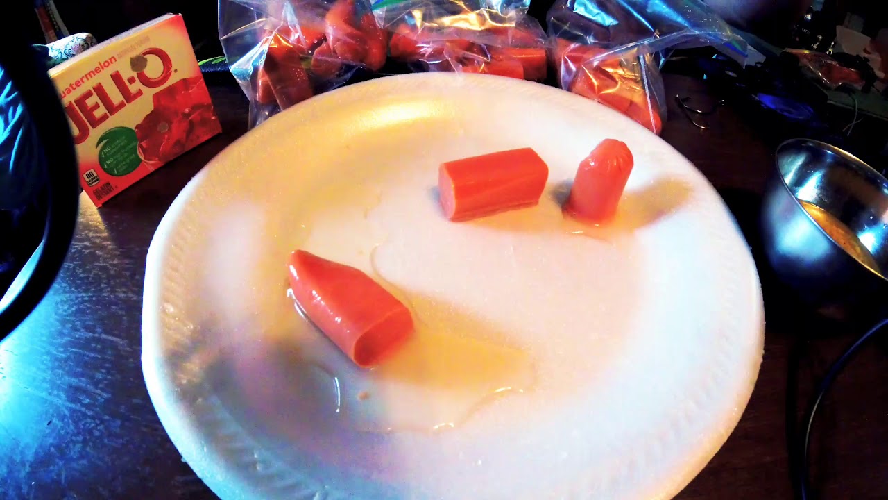 hot dog jello catfish bait