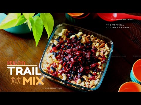 Healthy DIY Trail Mix Recipe | Easy Healthy and Nutritious Snacks Recipes | Immunity Booster Snacks