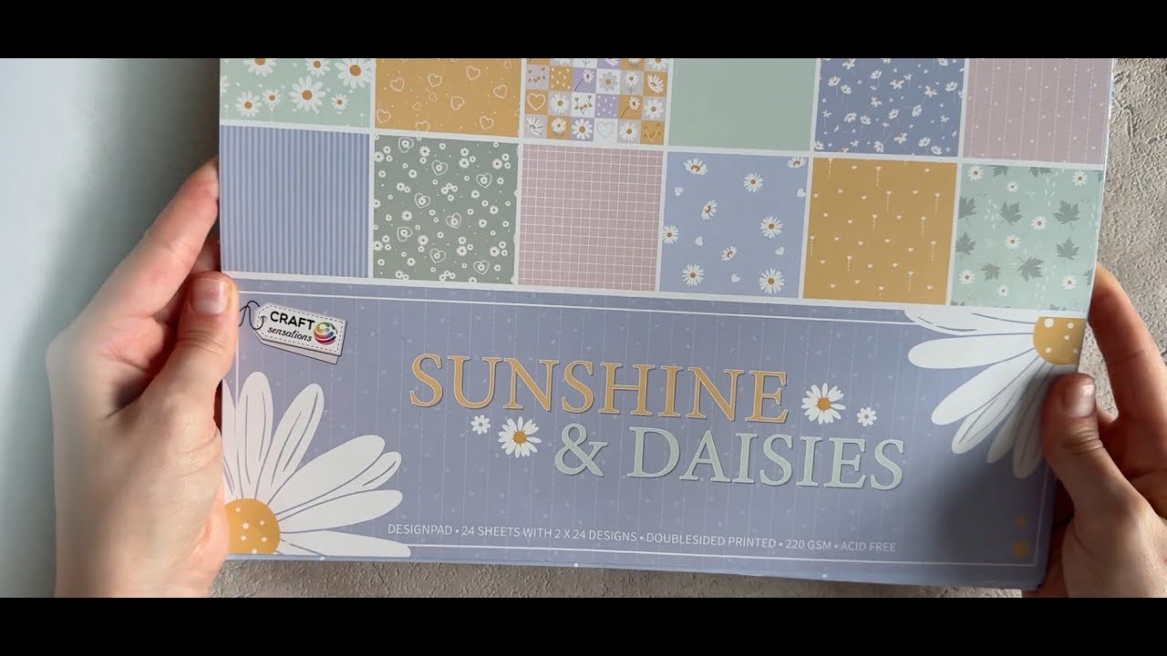 2️⃣ in 1️⃣/Karte und Verpackung in einem 😍// Basteln mit dem Sunshine & Daisies Block von 