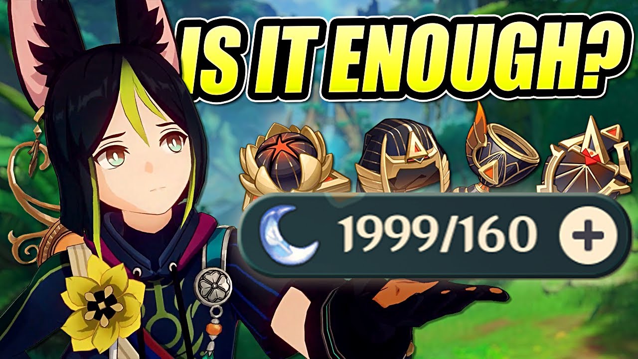 I Saved 2000+ RESIN for Sumeru Artifacts... This is What I Got