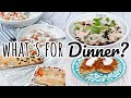 WHAT'S FOR DINNER | NO COOK MEALS | SHRIMP SALAD | TACO DIP | EASY MEALS FOR WORKING MOMS