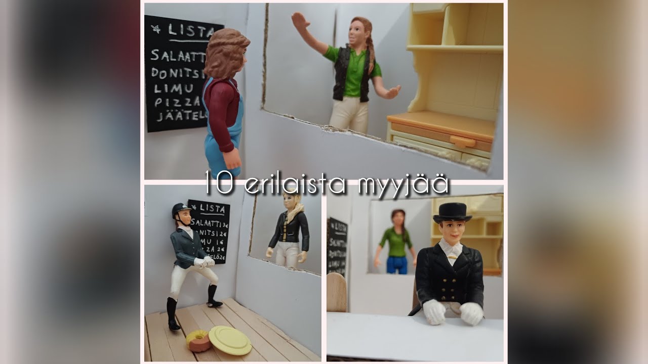 10 erilaista myyjää 😅